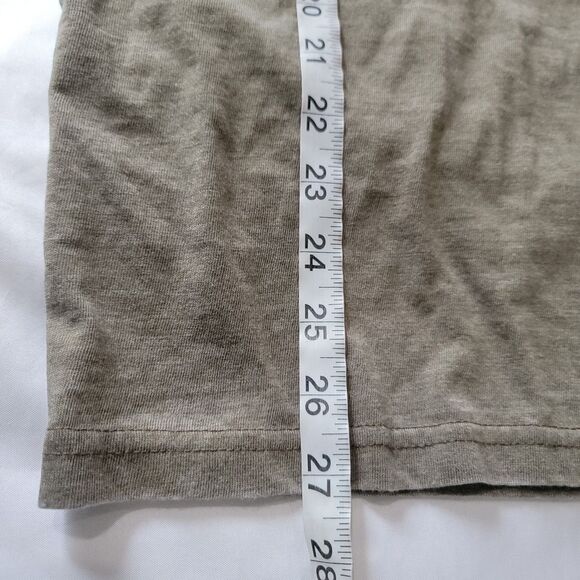 Lucky Brand Mens Venice Burnout Shirt Size Small Punk Skater Long Sleeve V neck - Picture 4 of 6